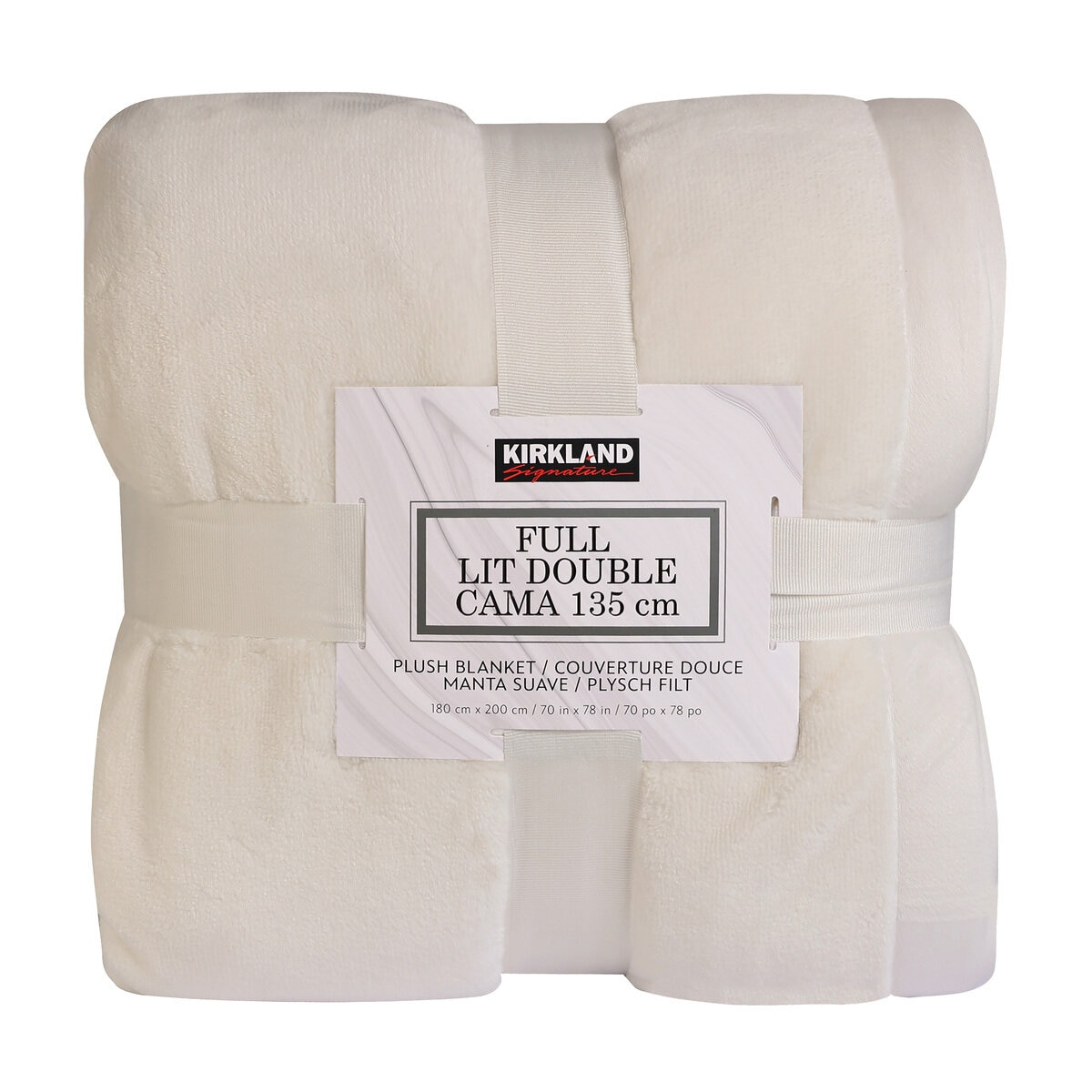 カークランドシグネチャー ブランケット ダブル クラウドダンサー