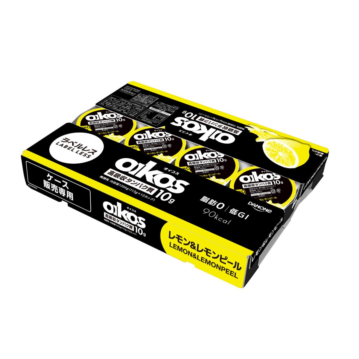 ダノンオイコス脂肪0 レモン＆レモンピール 113gx12 | Costco Japan