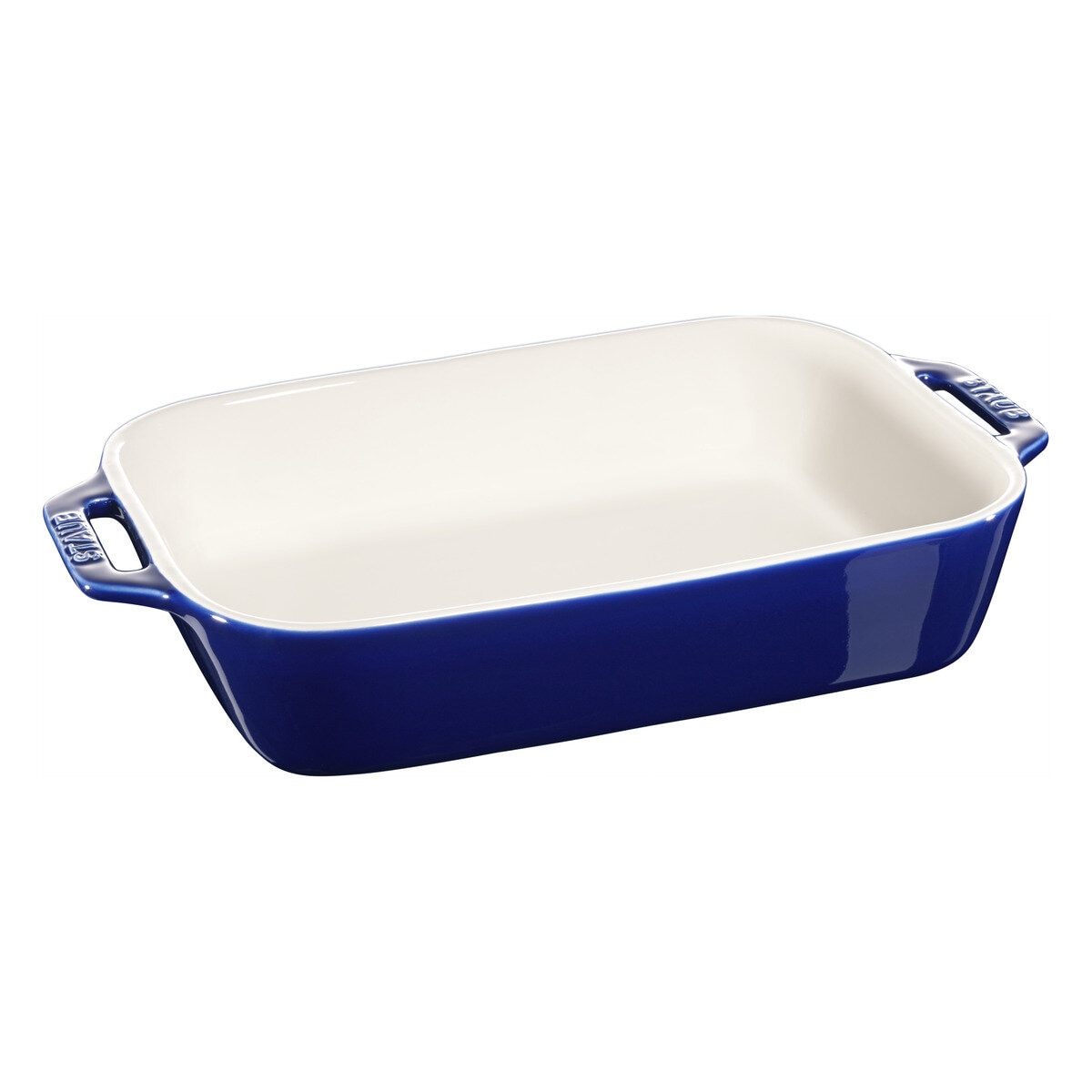 ストウブ グラタン レクタンギュラーディッシュ 27cm ブルー | Costco