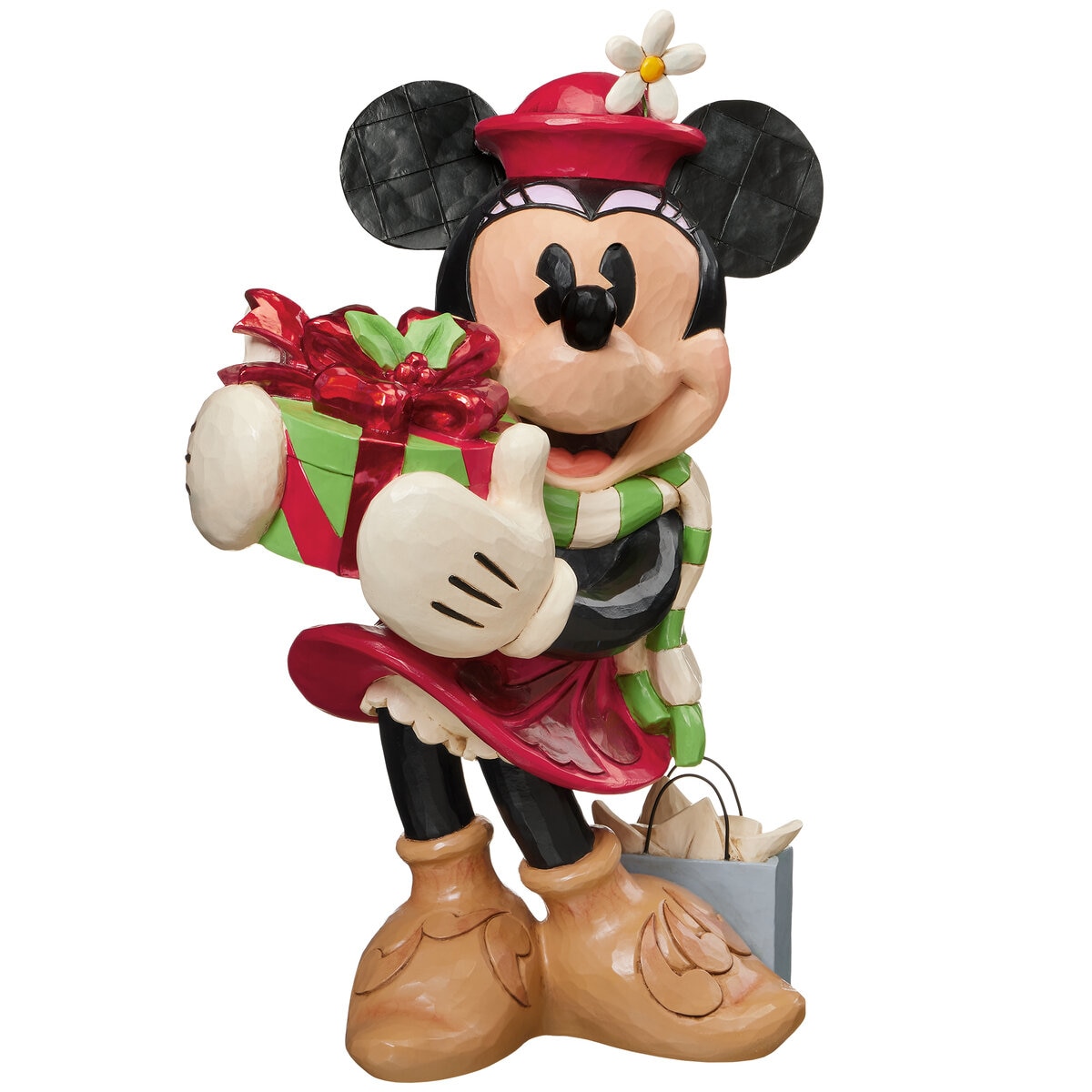 ミニーマウス ジムショア　クリスマス　屋内外用43cm ミッキーマウス ジムショア クリスマス 屋内外用43cm Enesco Jim