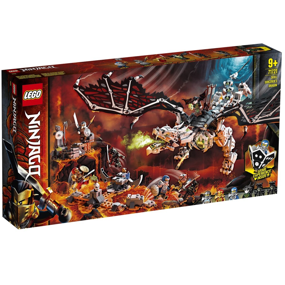 レゴ　ニンジャゴー　魔界のスカル•ドラゴン•グリフブリンガー　71721 LEGO：ニンジャゴー 魔界のスカル・ドラゴン：グリフブリンガー - テツ