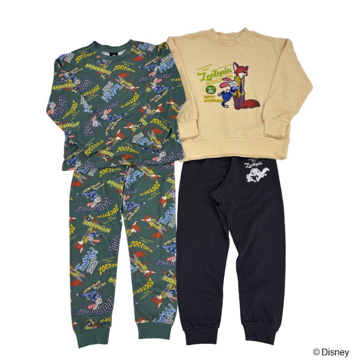 ディズニー / キャラクター キッズ 4枚組 / ズートピア 110cm | Costco