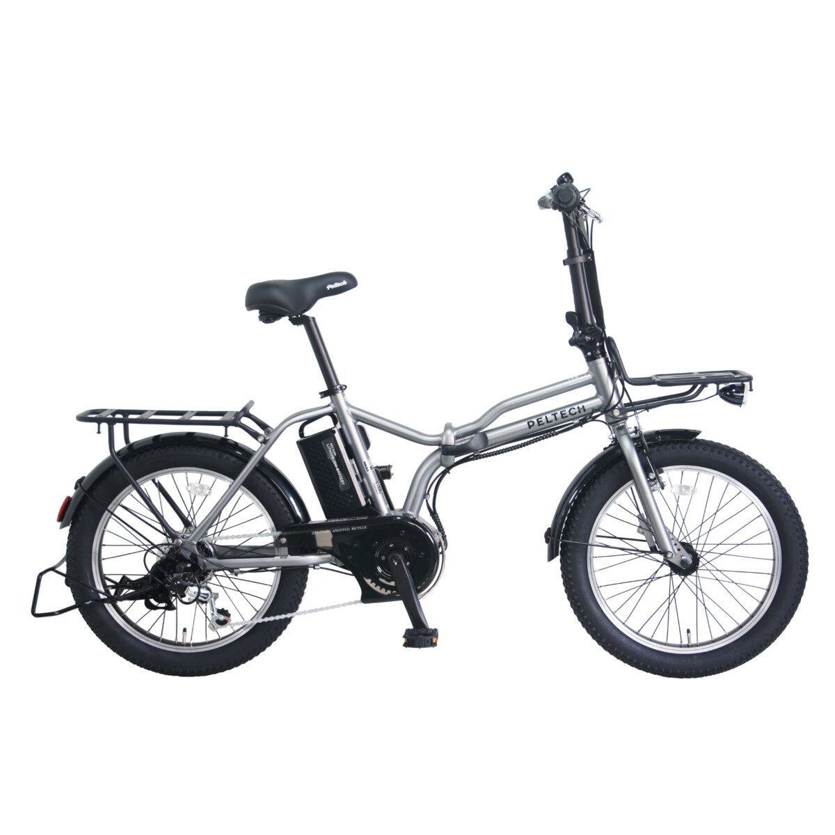 PELTECH 20インチ X-ADVENTURE 折りたたみ 電動アシスト自転車 TDN