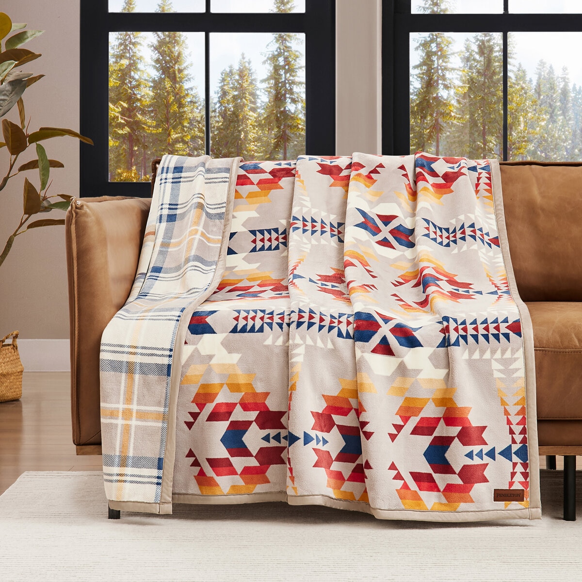 ペンドルトン 大判ひざ掛け 127cm × 177cm 2枚セット PENDLETON ペンドルトン 大判ひざ掛け 127cm 177cm