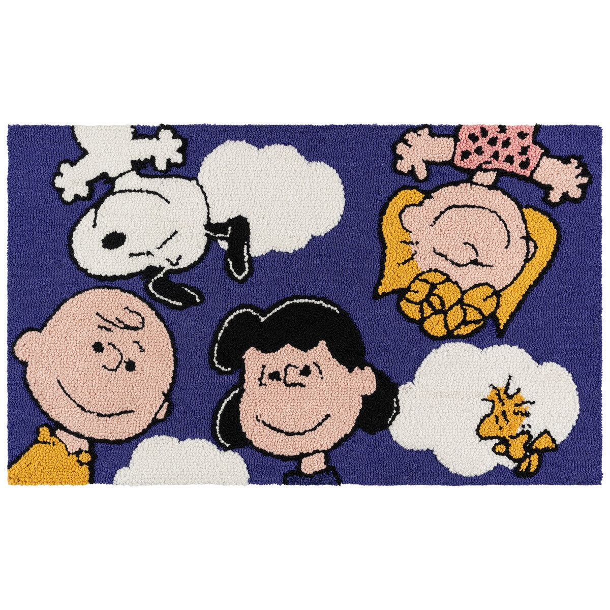 ラクゼット　スヌーピー スヌーピー アクセントラグ 57cm x 96 cm ピーナッツフレンズ | Costco