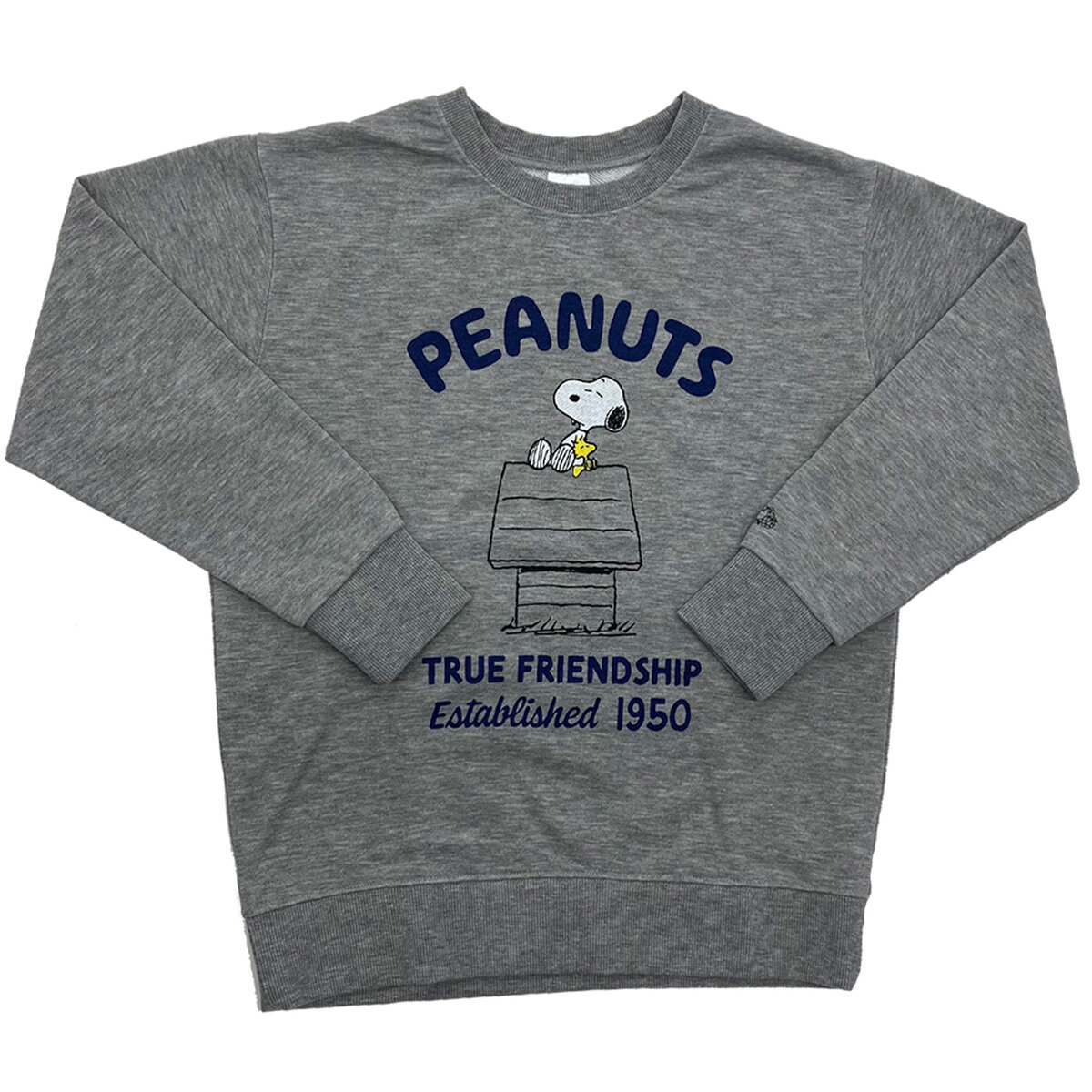 新品未使用 Mサイズ PEANUTS x SPORTSWEAR コラボスウェット フルーツ オブ ザ ルーム スヌーピー レディース クルー