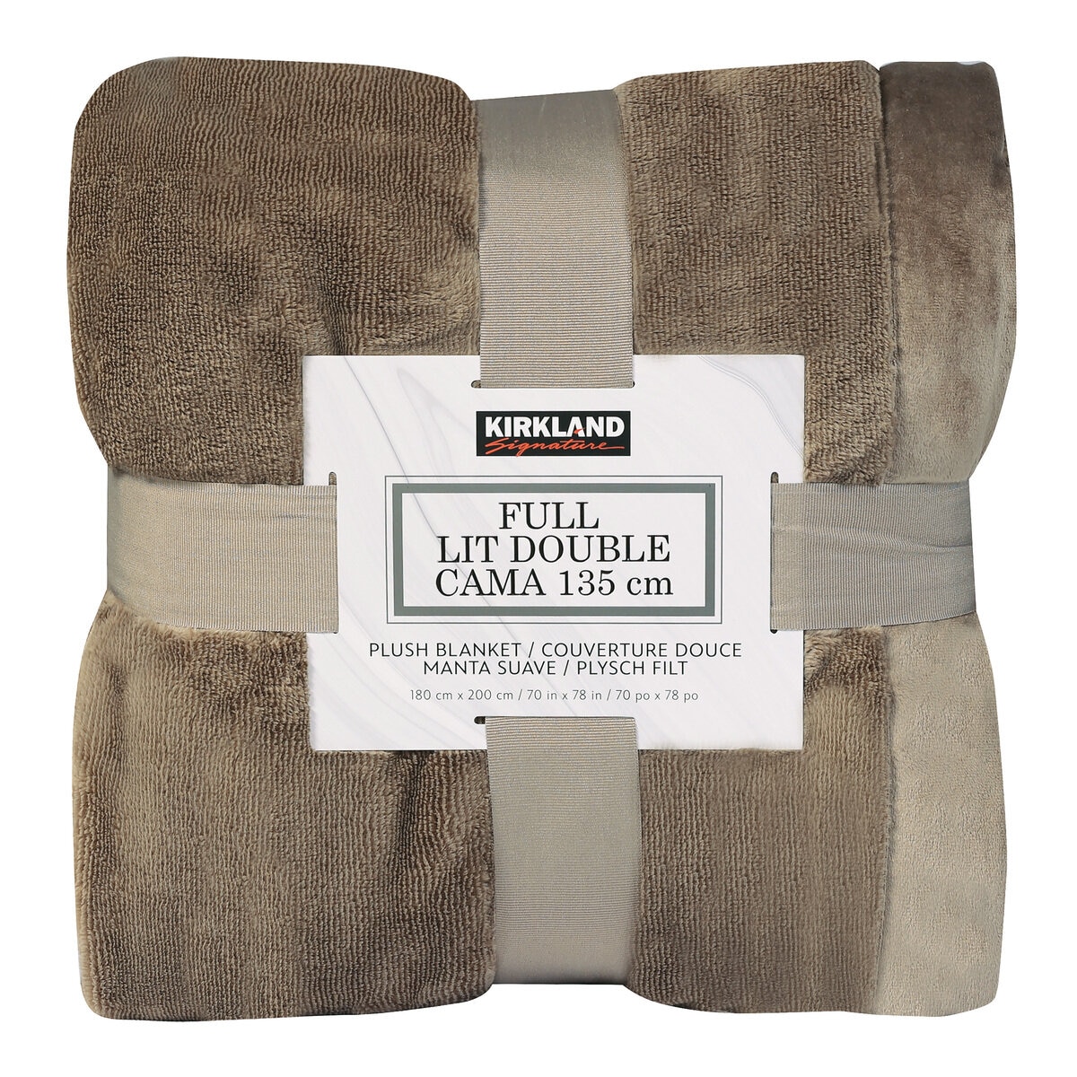 カークランドシグネチャー ブランケット ダブル ピュアカシミア