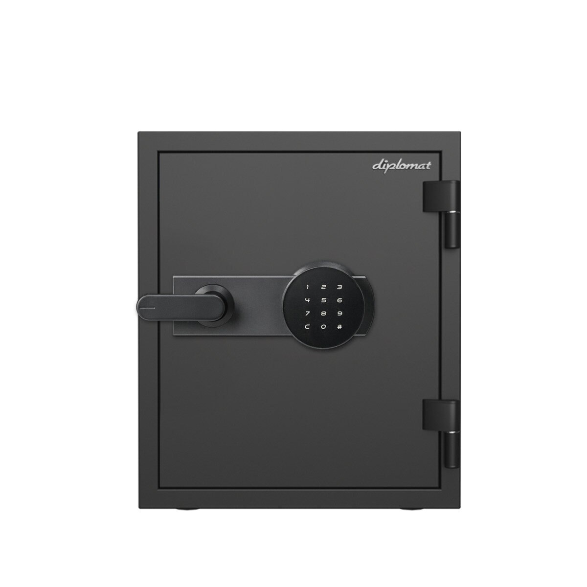 ディプロマット タッチパネル式 耐火・耐水デザイン金庫 25L 125HTPWR