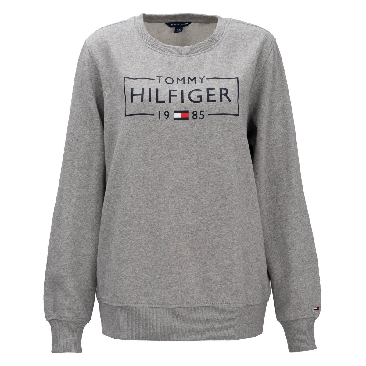トミー TOMMY HILFIGER スウェット L サイズグレー シンプル 