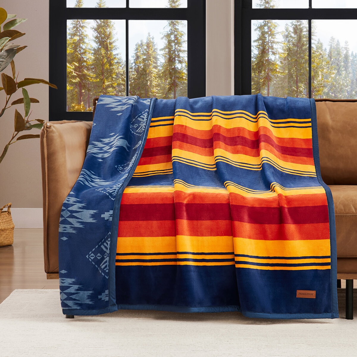 ペンドルトン　ブランケット　コストコ　127×177cm PENDLETON - ☆コストコ ペンドルトン ツイン ブランケット☆の