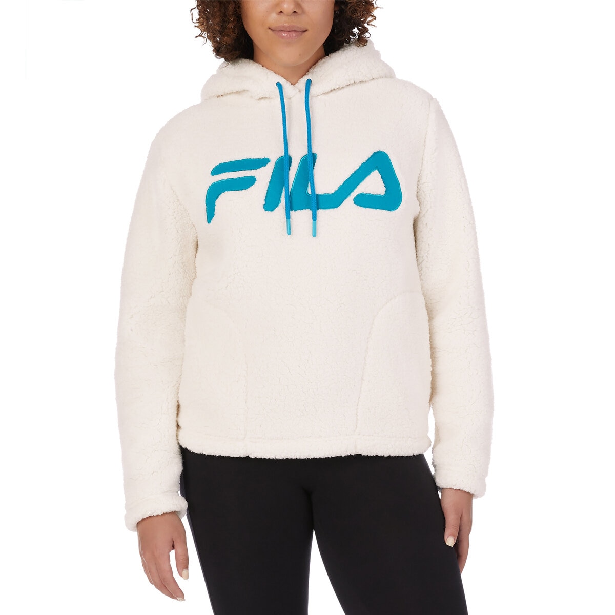 フィラ レディース フリースパーカー ホワイト(ガーデニア) XL