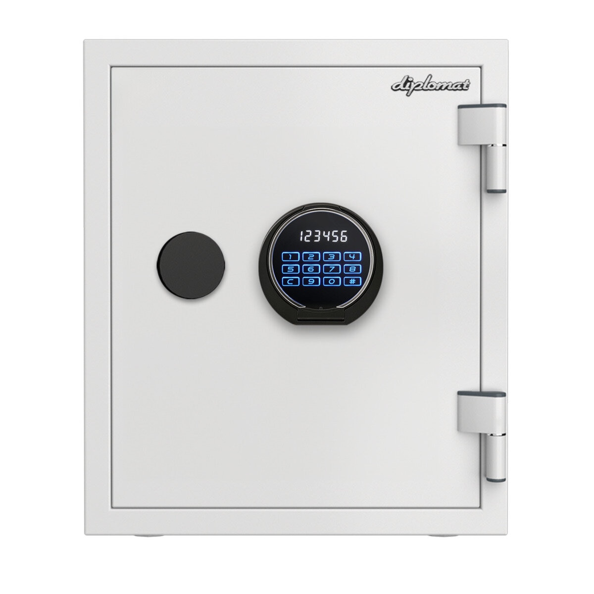 ディプロマット テンキー式 耐火・耐水デザイン金庫 25L 125ORBWR