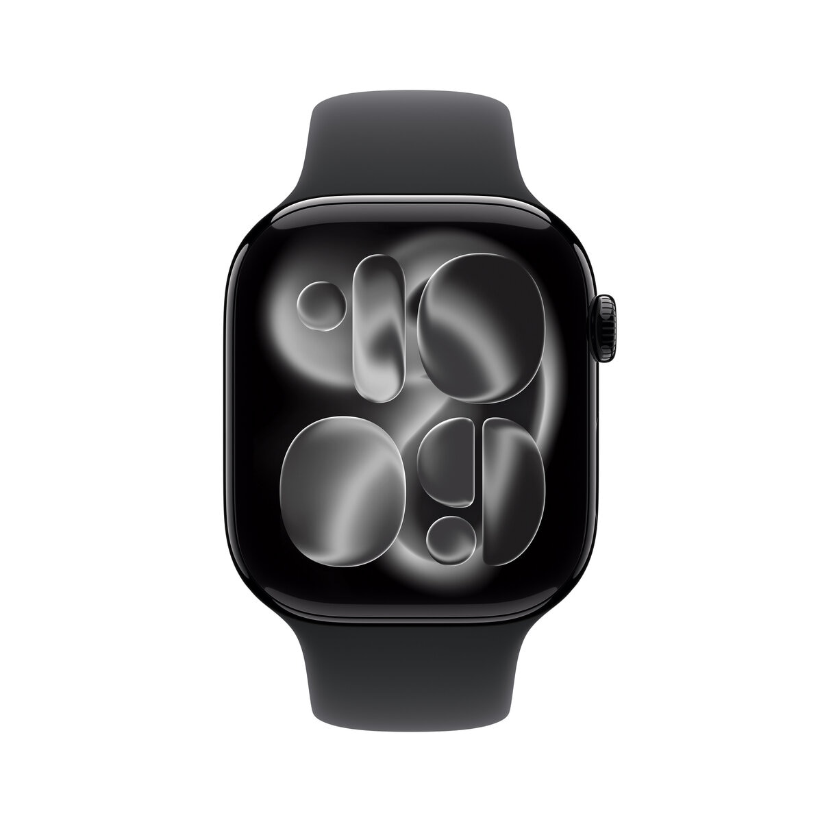 Apple Watch S11 GPS 46mmジェットブラックアルミニウムケースと