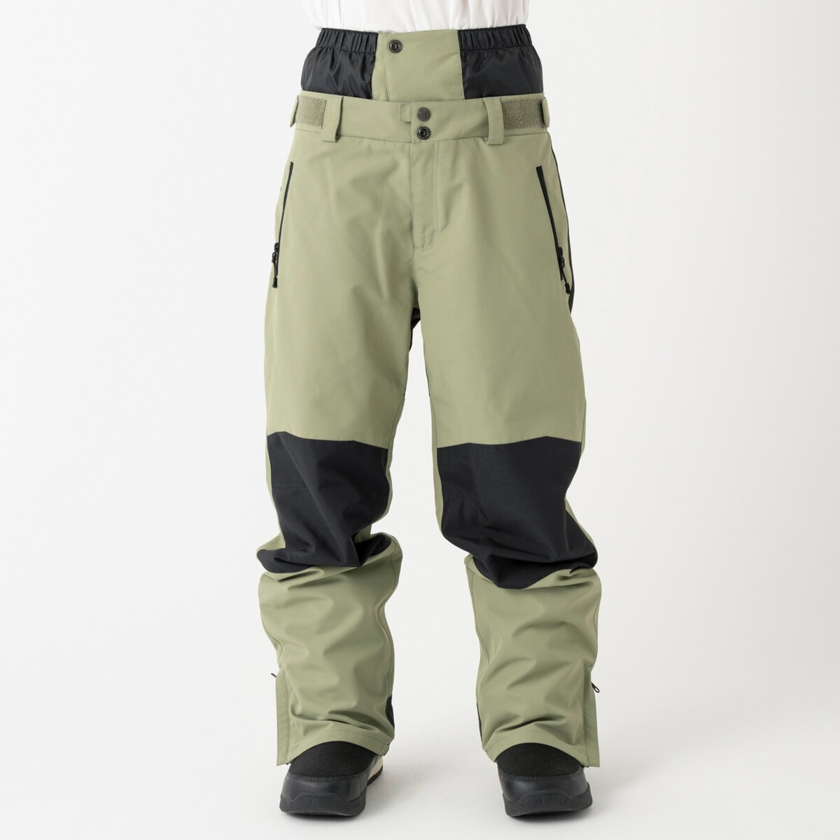 オーシャンパシフィック レディース スノー パンツ グリーン M