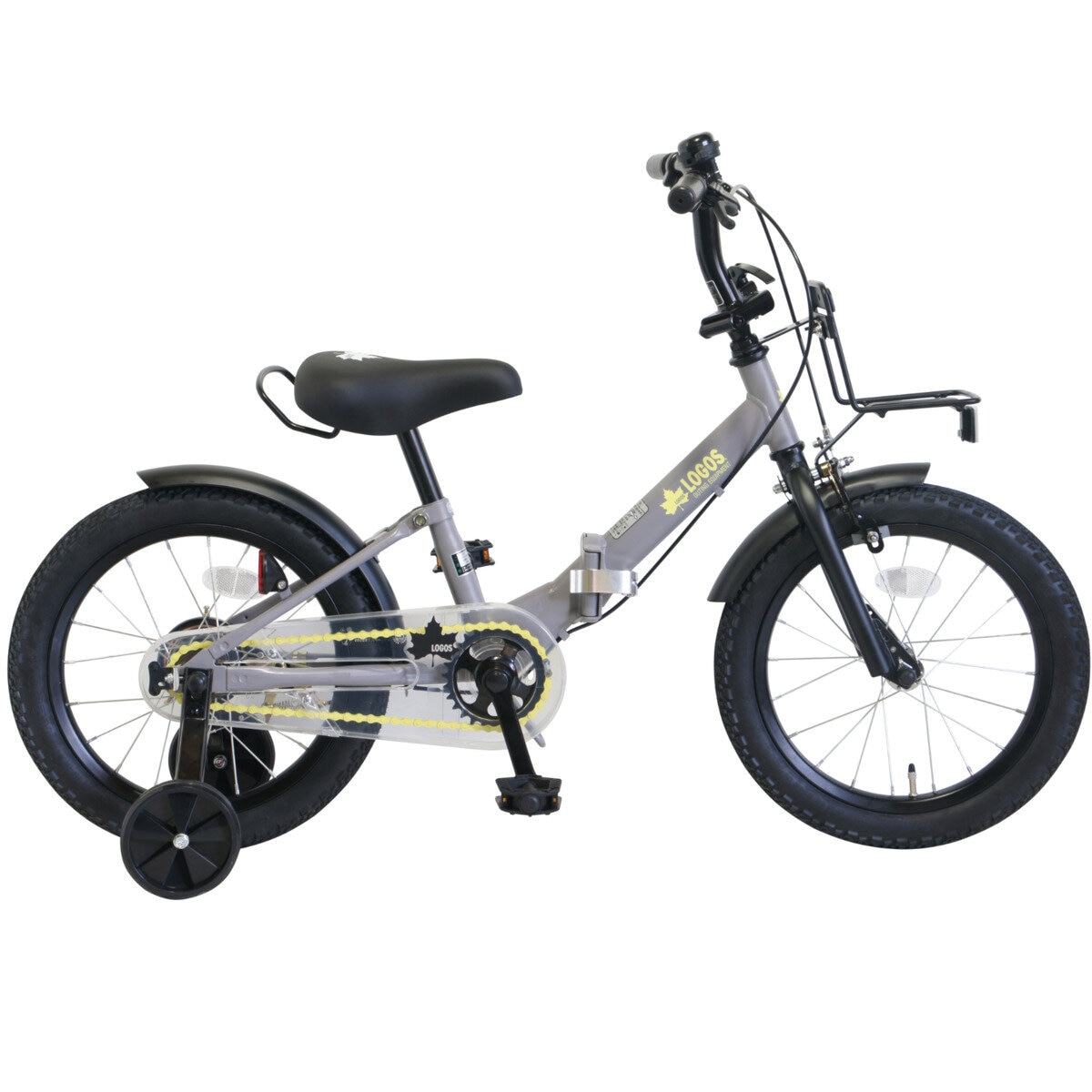 ロゴス 16インチ 子供用 折り畳み自転車 LG-16FD グレー | Costco Japan