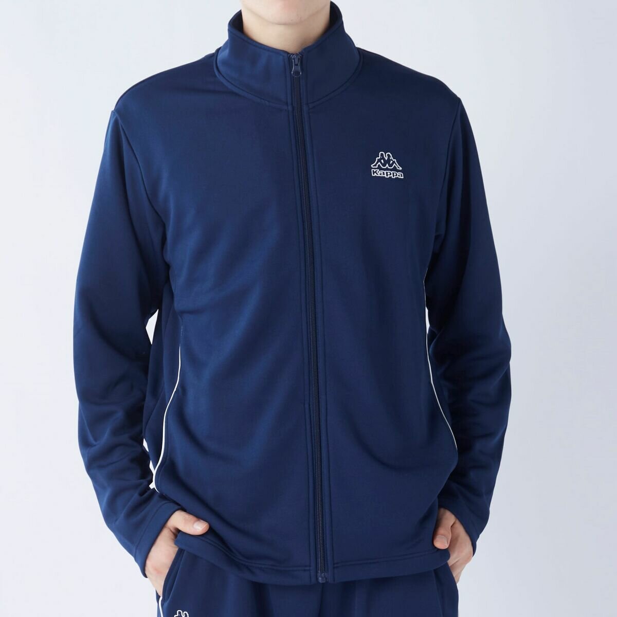 カッパ メンズ フルジップ ジャケット / ネイビー / M | Costco Japan