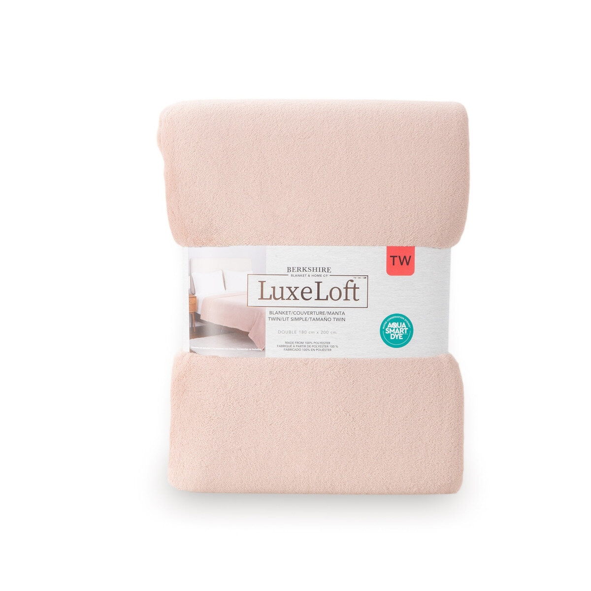 リュクスロフト ブランケット ダブル ハッシュド オーバーン | Costco