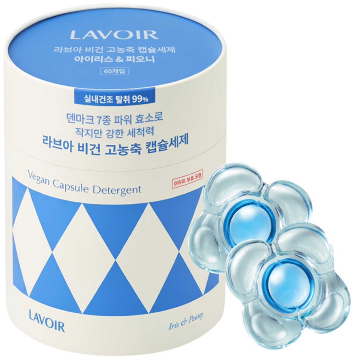 LAVOIR カプセル洗濯洗剤 アイリス&ピオニーの香り 60粒 | Costco Japan