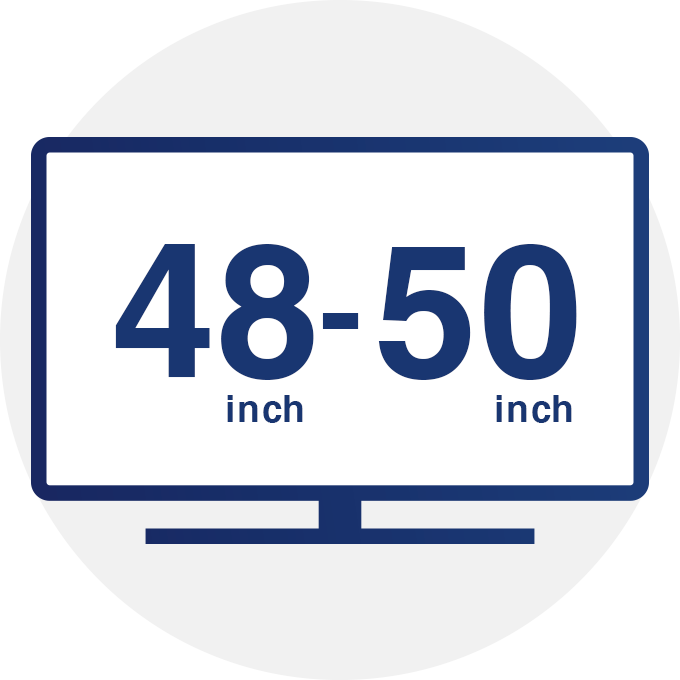 48-50inch TVs
