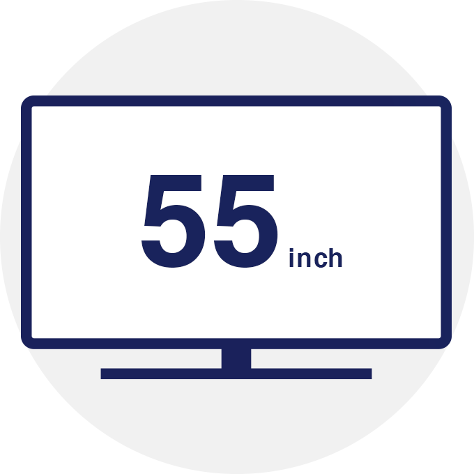 55inch TVs