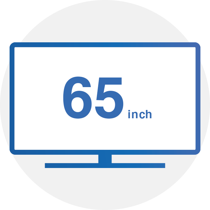 65inch TVs