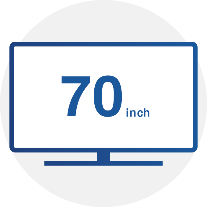 70inch TVs