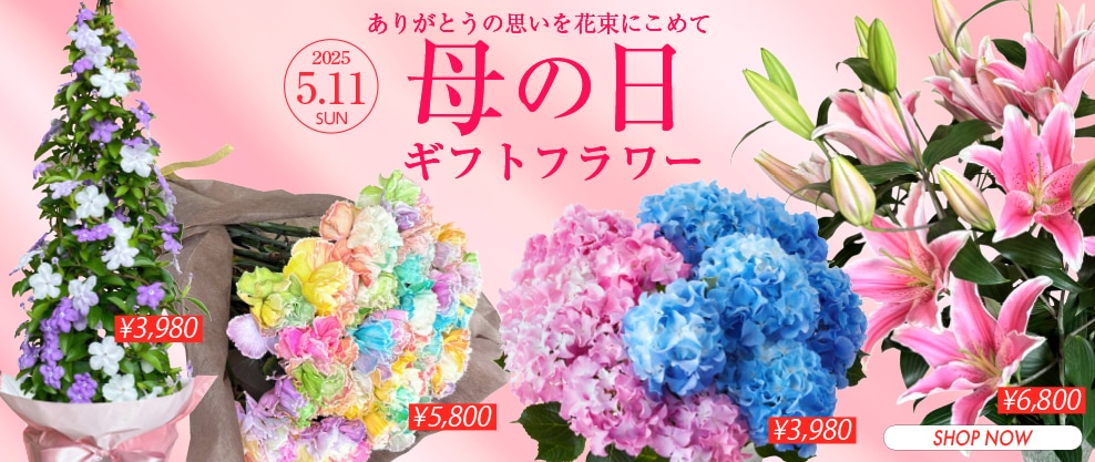 母の日ギフトフラワー