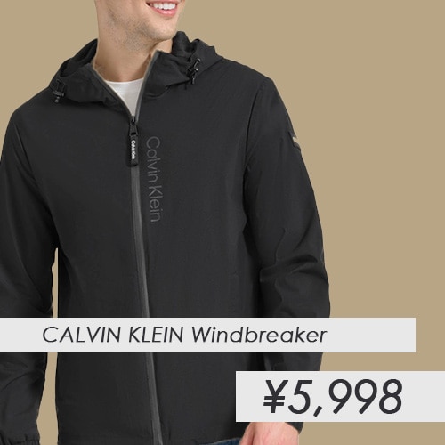 CALVIN KLEIN MENS WINDBREAKER