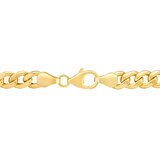14K イエローゴールド 21-22cm マイアミ ブレスレット