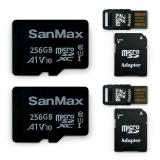SanMax MicroSDXC カード 256GB 3-IN-1