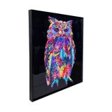 クリスタルアート オウル 51 x 61cm