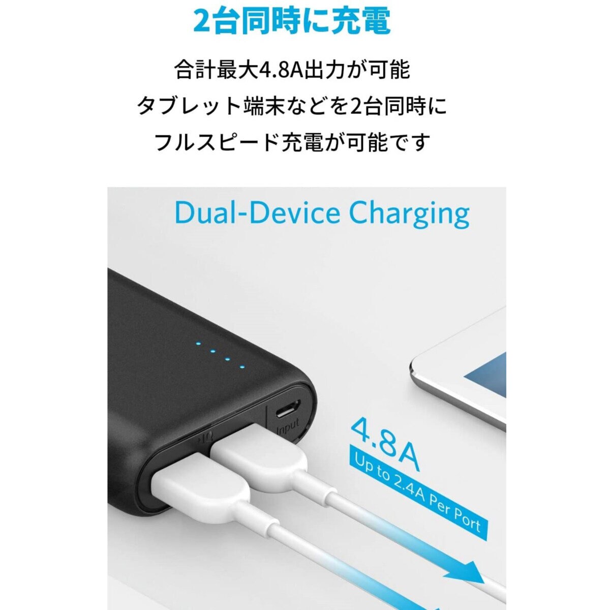 Anker（アンカー）モバイルバッテリー PowerCore 20100mAh A1271N22-9