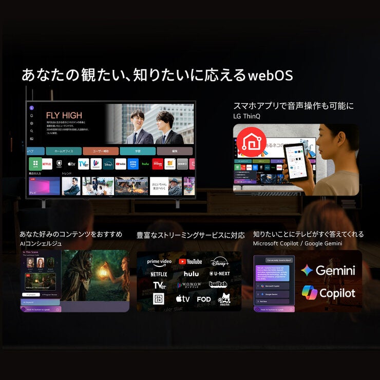 LG 43インチ 4K 液晶テレビ 43NU850BPJA