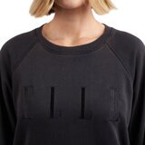 エル ウィメンズ ロゴ スウェット ダークネイビー XL