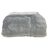 昭和西川 フランネルボア掛け布団 ダブル グレー | Costco Japan