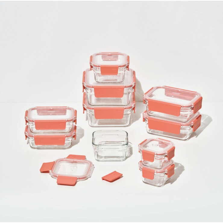 グラスロック ガラス食品保存容器 10個 グラスロック ガラス食品保存容器 10個