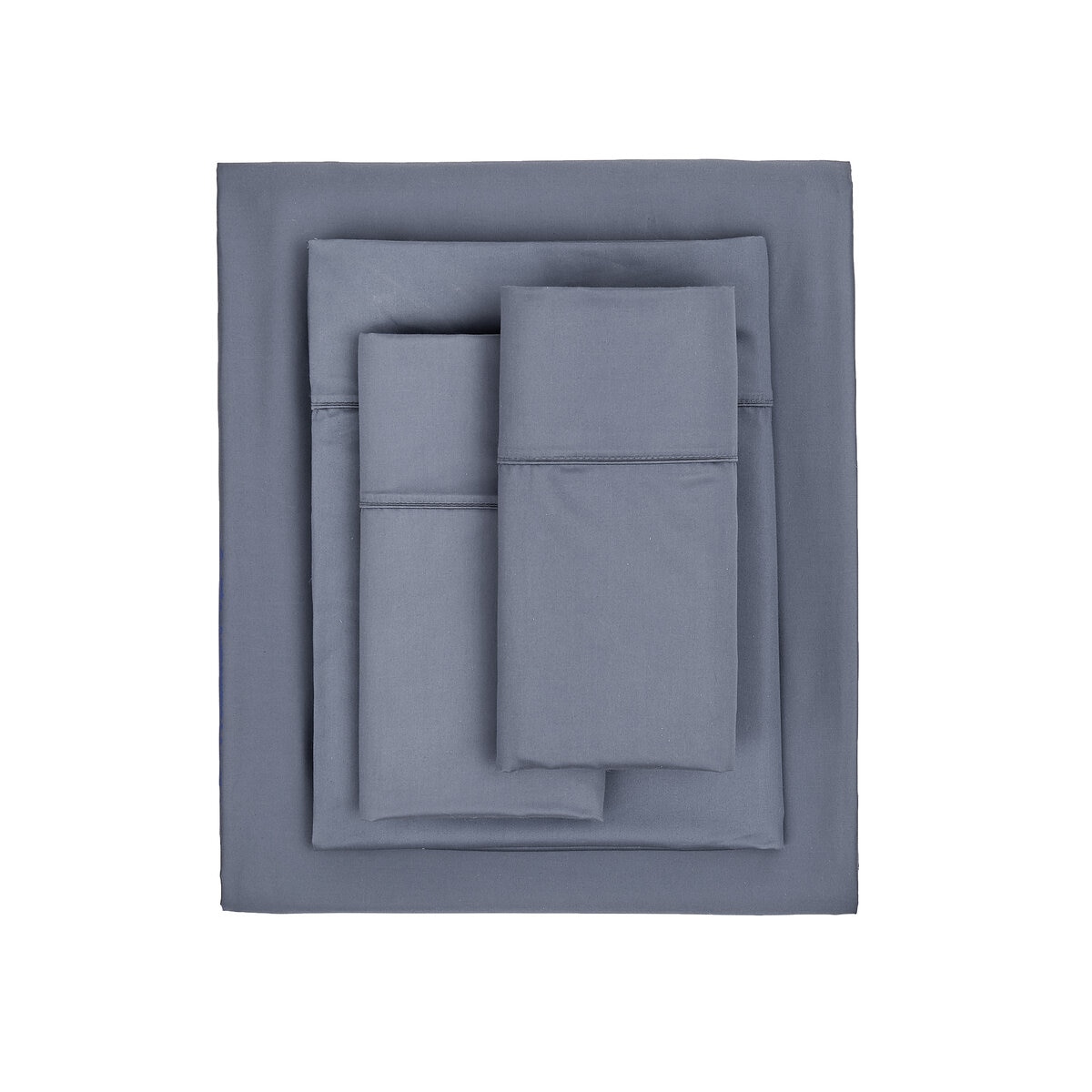 KS シーツセット 6点セット USクイーンサイズ ダークブルー