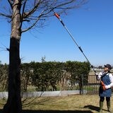 ヤードフォース 24V コードレス 3ｍ 高枝電動のこぎり ライト
