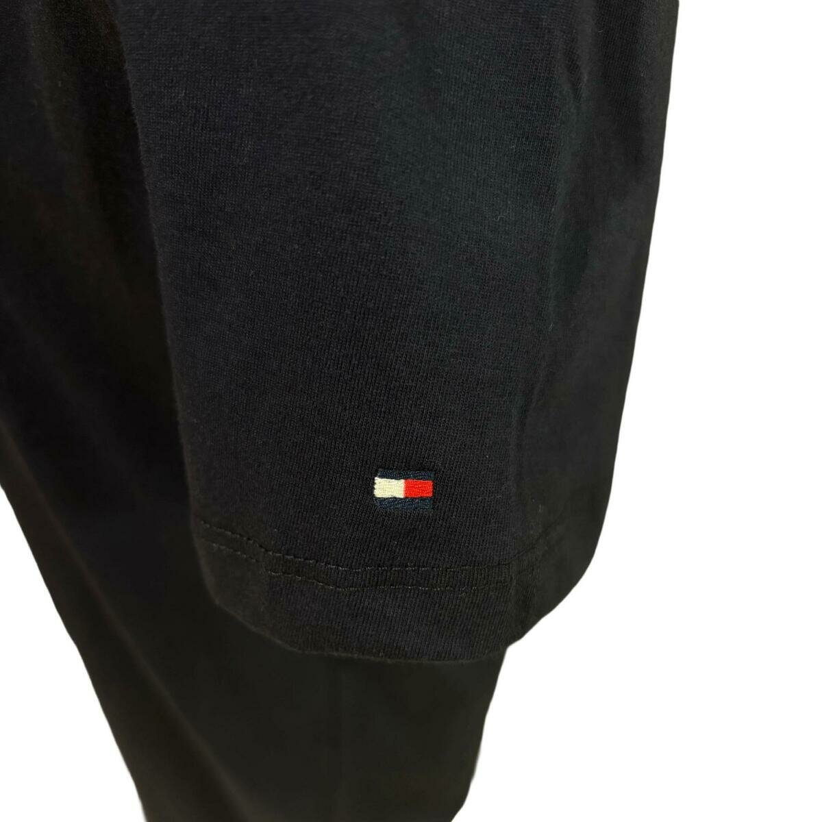トミーヒルフィガー レディース フラッグ 半袖Tシャツ ネイビー XL
