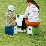 SOLCION（ソルシオン） PATATTO 250+ 折りたたみイス / 非常用トイレ 座面の高さ25cm オリーブ