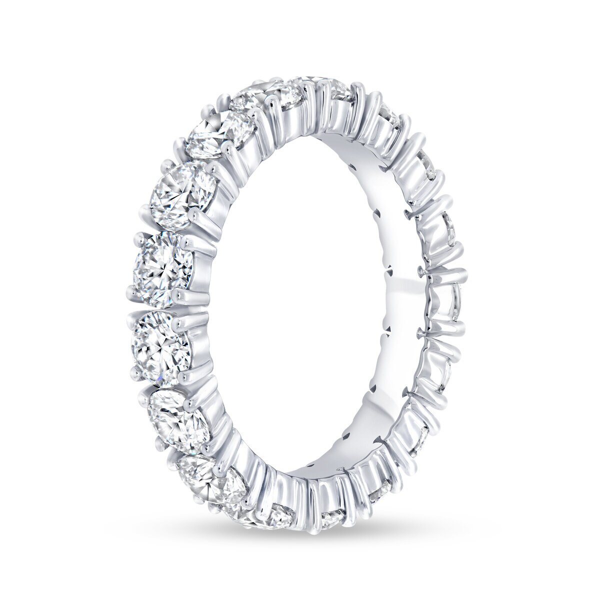 18Kホワイトゴールド 2.38カラット フルエタニティ ダイヤモンドリング 18Kホワイトゴールド 2.38カラット フルエタニティ ダイヤモンドリング