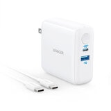 Anker（アンカー）モバイルバッテリー搭載USB急速充電器 PowerCore III Fusion 5000 USB-C & USB-Cケーブル (1.8m)付属