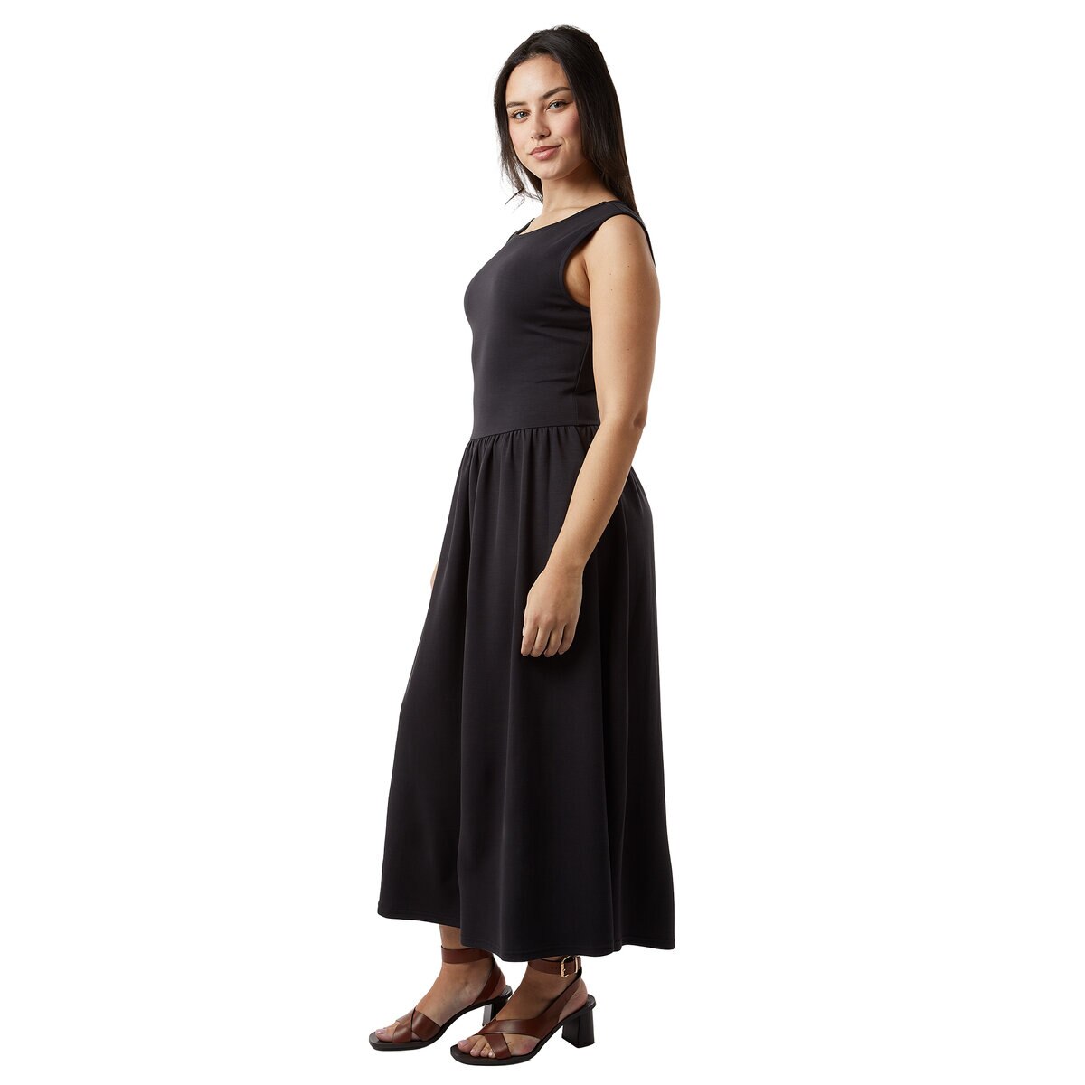 32 DEGREES レディース スリーブレス ドレス ブラック S