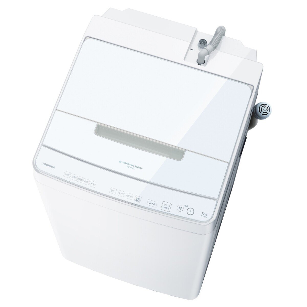東芝 縦型洗濯機 ZABOON 12kg AW-12DP4-W