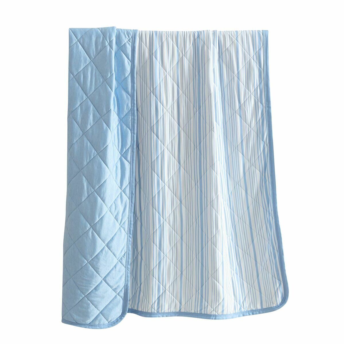 サットンプレイスコレクション リバーシブル 冷感 ひざ掛け 152cm x 177cm