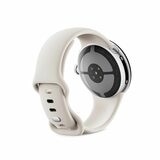 グーグル ピクセルウォッチ 4 41mm ポリッシュシルバー アルミケース / ポーセリン アクティブバンド