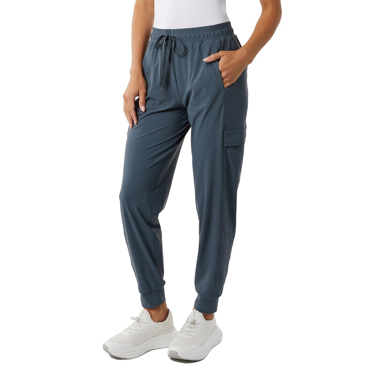 32 DEGREES レディース ストレッチ ジョガー ダークブルー XL