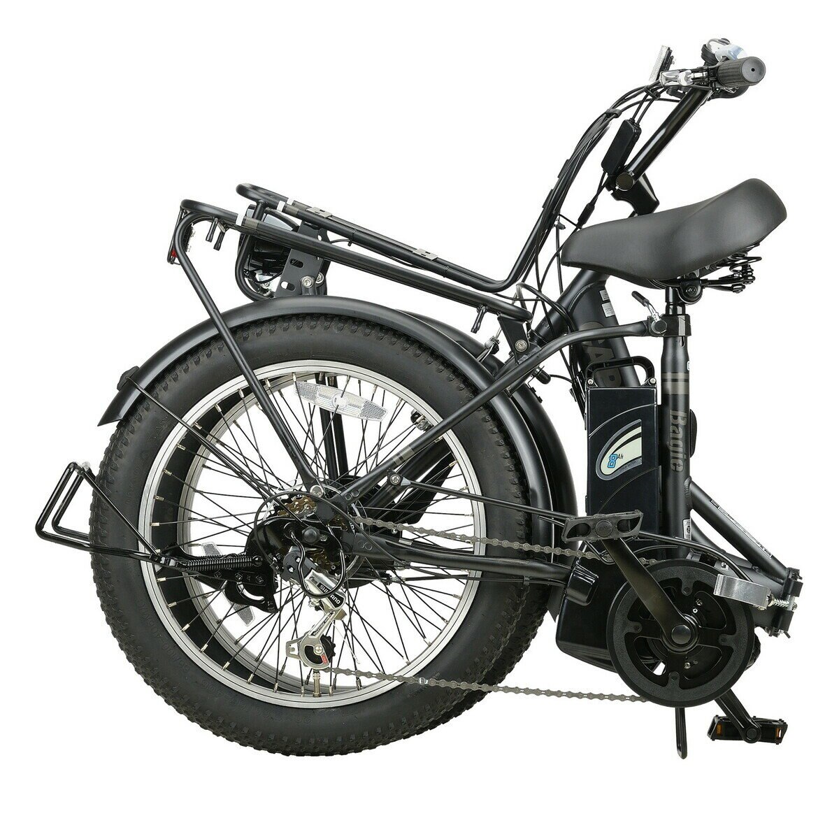 CAPTAIN STAG E BAGIE 電動アシスト自転車 アーミー ベージュ