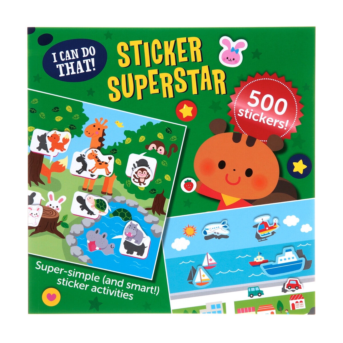I CAN DO THAT!! STICKERS シールであそぼう2冊セット