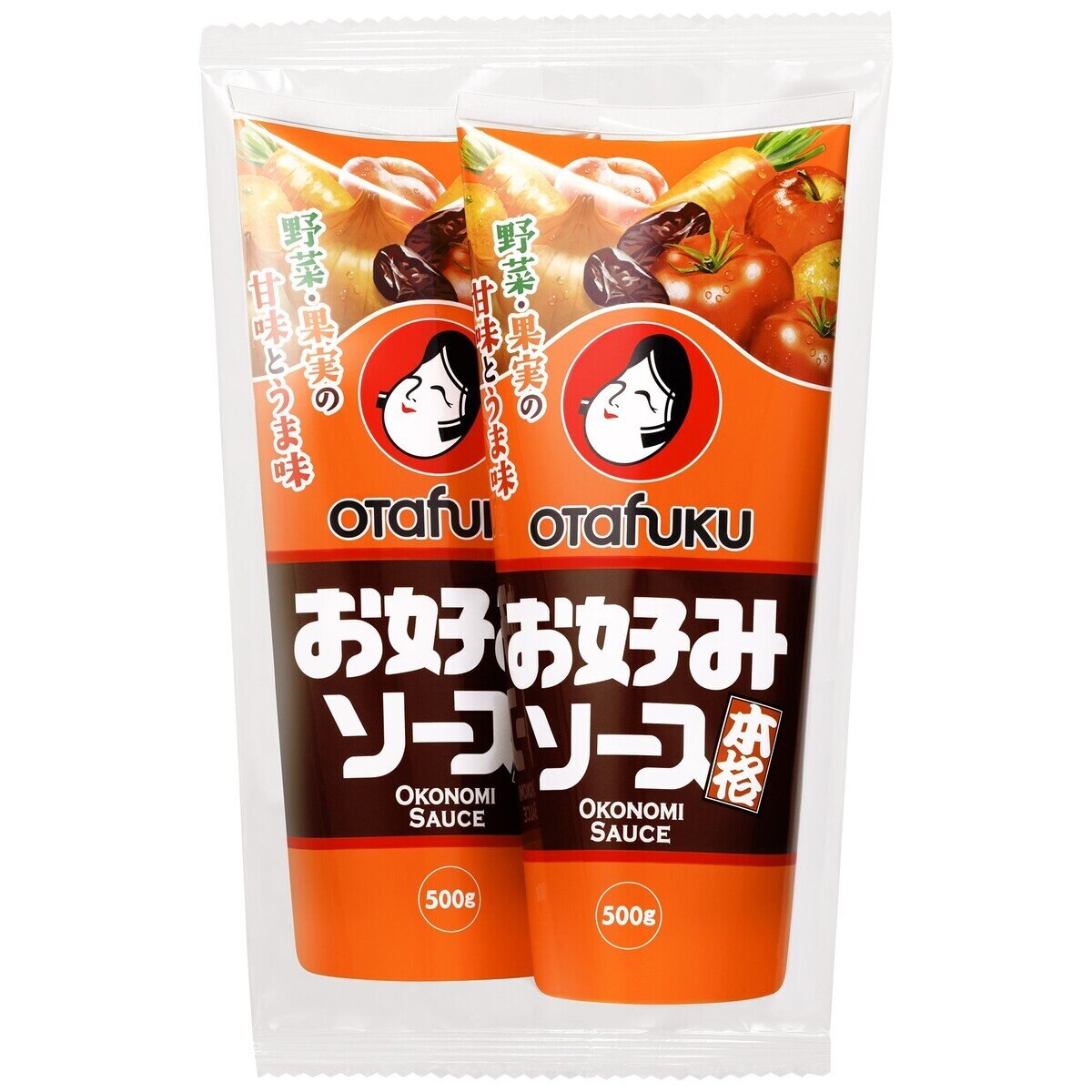 オタフク お好みソース 500g x 2本